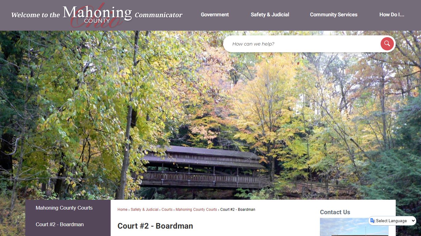 Court #2 - Boardman | Mahoning County, OH